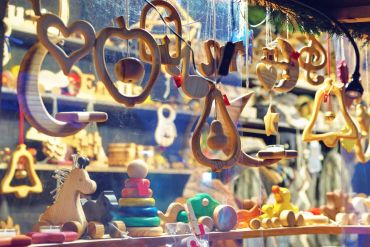 Festive Christmas decorations